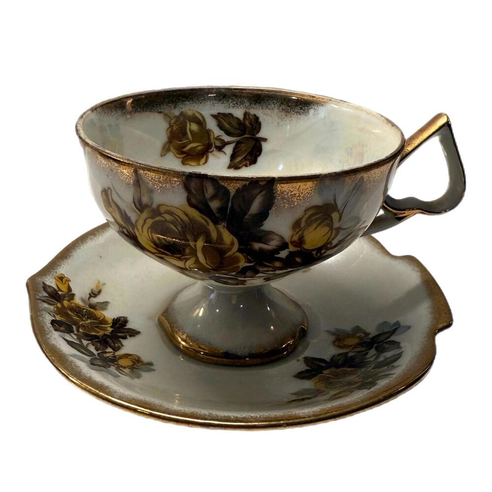 Vintage Westville Fine China Japan Tea Cup & Saucer Set